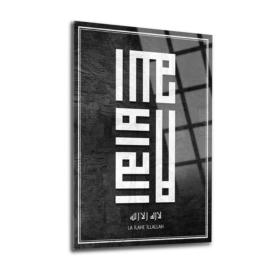 Unique Tempered Glass Wallart Masterpiece - Oriental Boutique 11080 Oriental Boutique