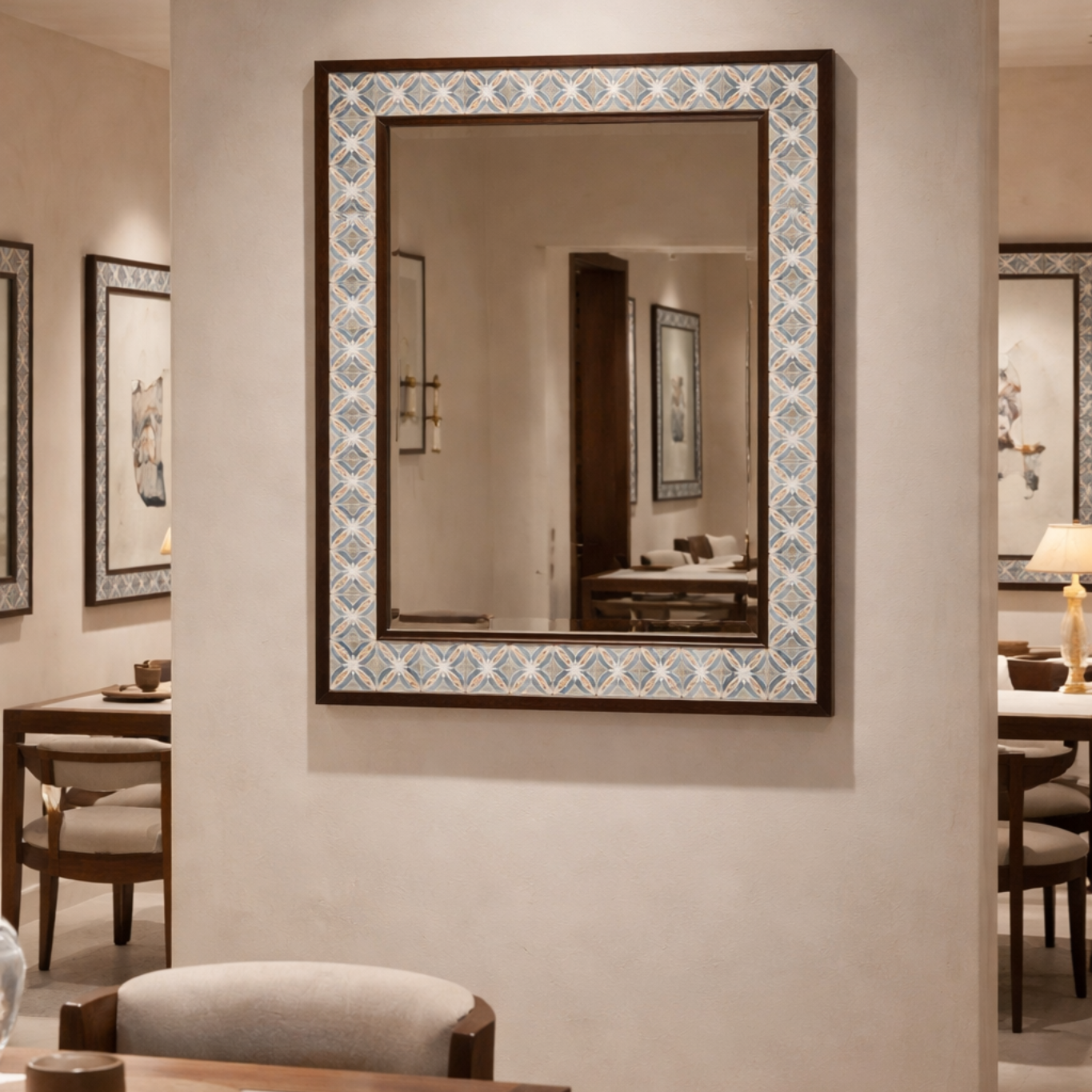 Valencia Mosaic Mirror