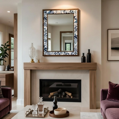 Santorini Mosaic Mirror