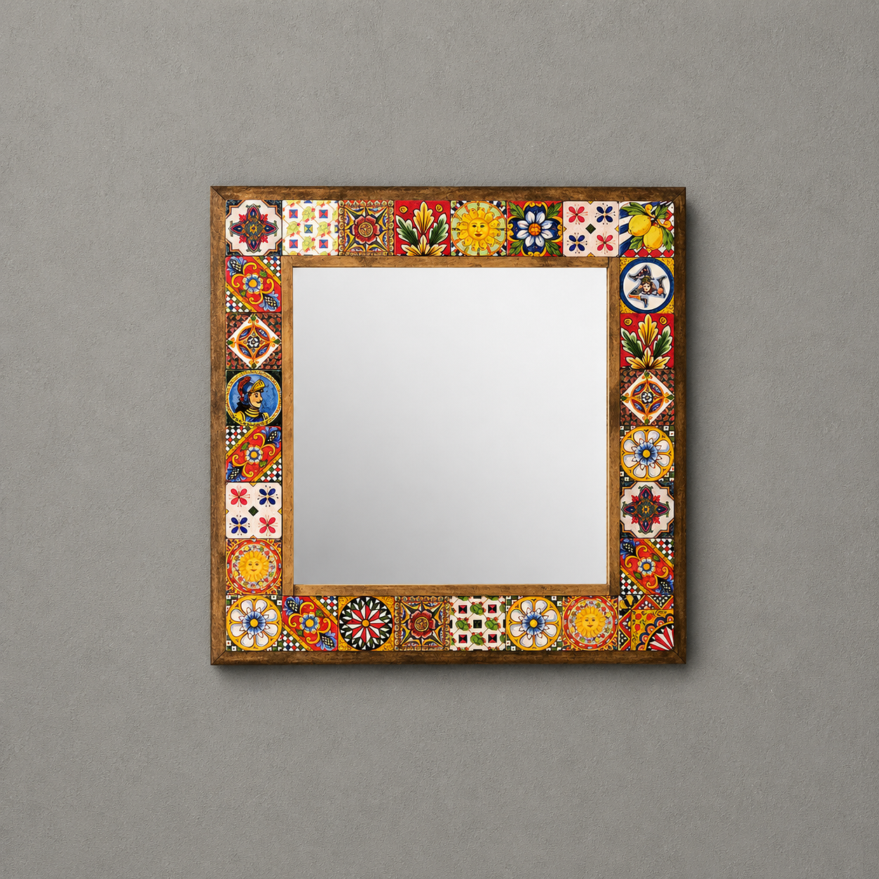 Sicilia Mosaic Mirror