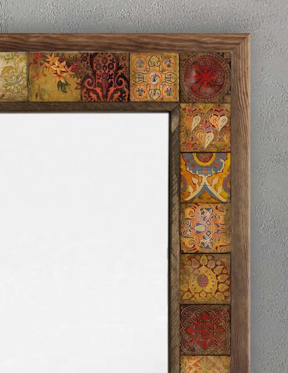 Annapolis Mosaic Mirror — handmade Turkish mosaic wall mirror