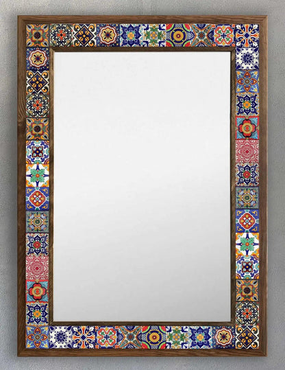 Arizona Mosaic Mirror — handmade Turkish mosaic wall mirror
