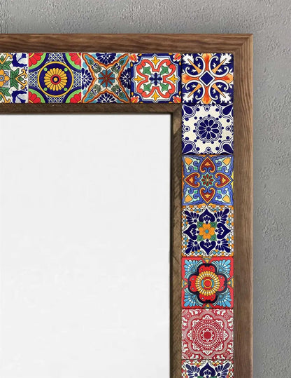 Arizona Mosaic Mirror — handmade Turkish mosaic wall mirror