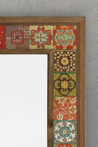 Cairo Mosaic Mirror — handmade Turkish mosaic wall mirror