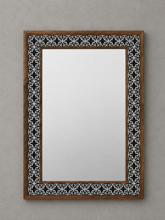 Casablanca Mosaic Mirror — handmade Turkish mosaic wall mirror