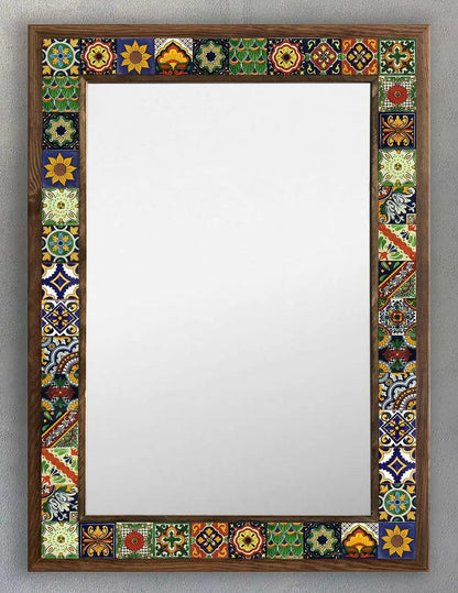 Colorado Mosaic Mirror — handmade Turkish mosaic wall mirror