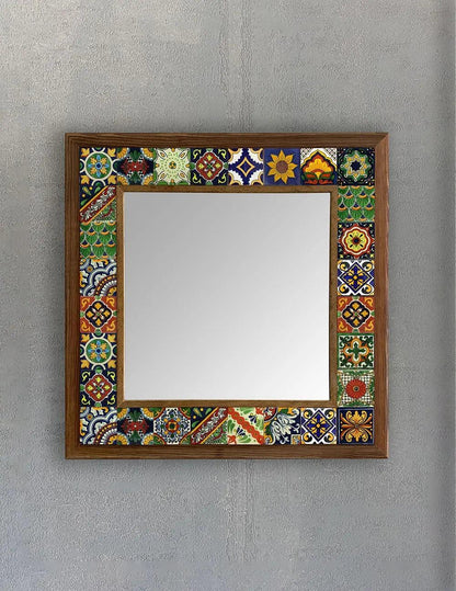 Colorado Mosaic Mirror — handmade Turkish mosaic wall mirror