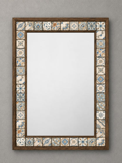 Florence Mosaic Mirror — handmade Turkish mosaic wall mirror