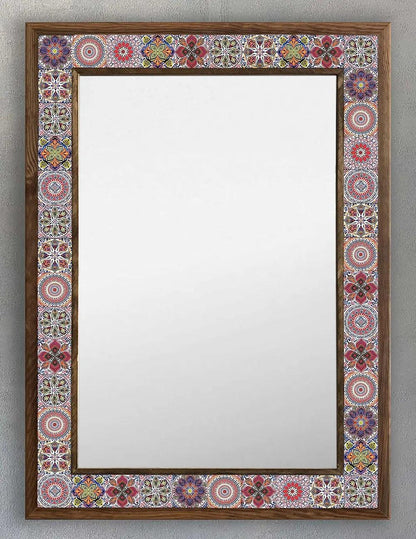 Granada Mosaic Mirror — handmade Turkish mosaic wall mirror