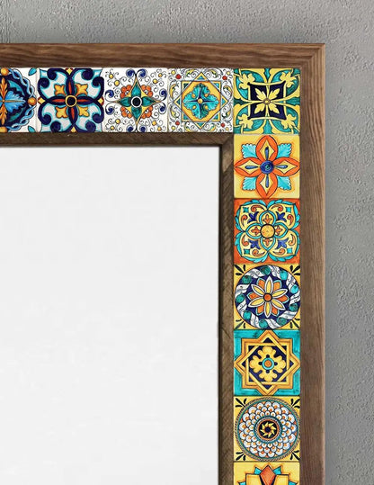 Nevada Mosaic Mirror — handmade Turkish mosaic wall mirror