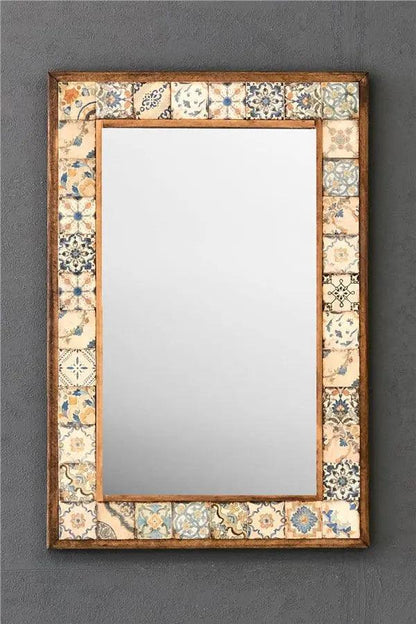 Handmade Mosaic Bathroom Mirror New Home Ceramic Tile Gift