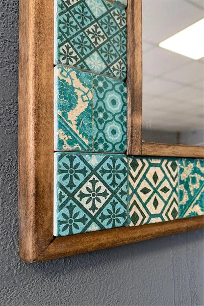 Bathroom Handmade Mirror Housewarming Decorative Mosaic Décor Gift