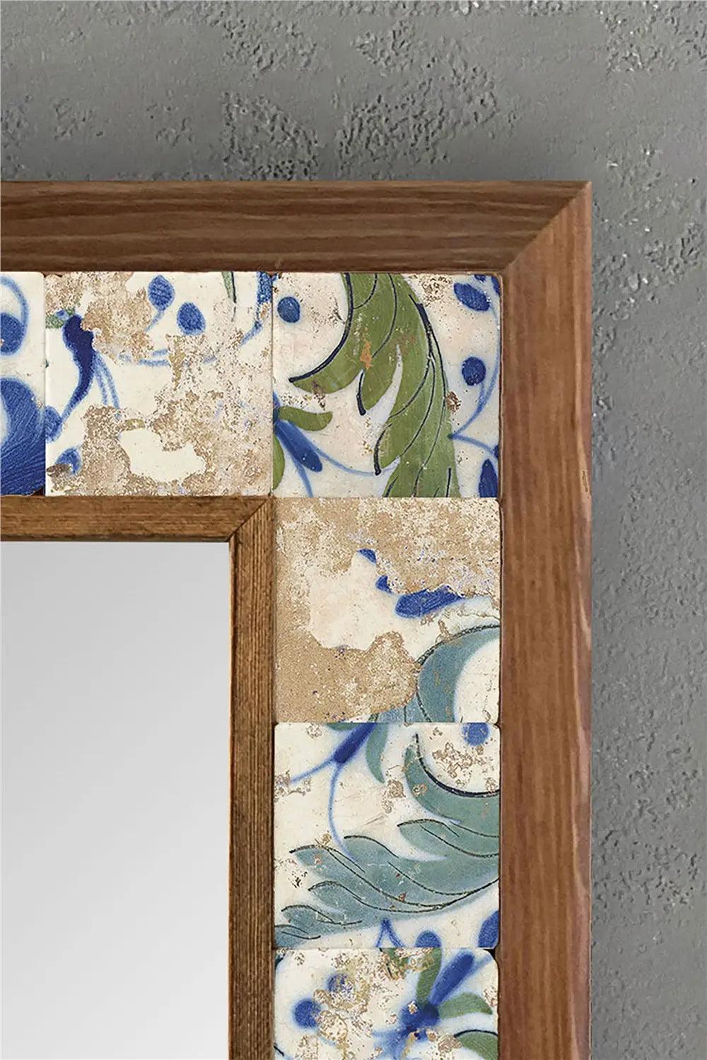 Handmade Mosaic Tile Mirror Bathroom Vanity Wall Hanging Home Décor