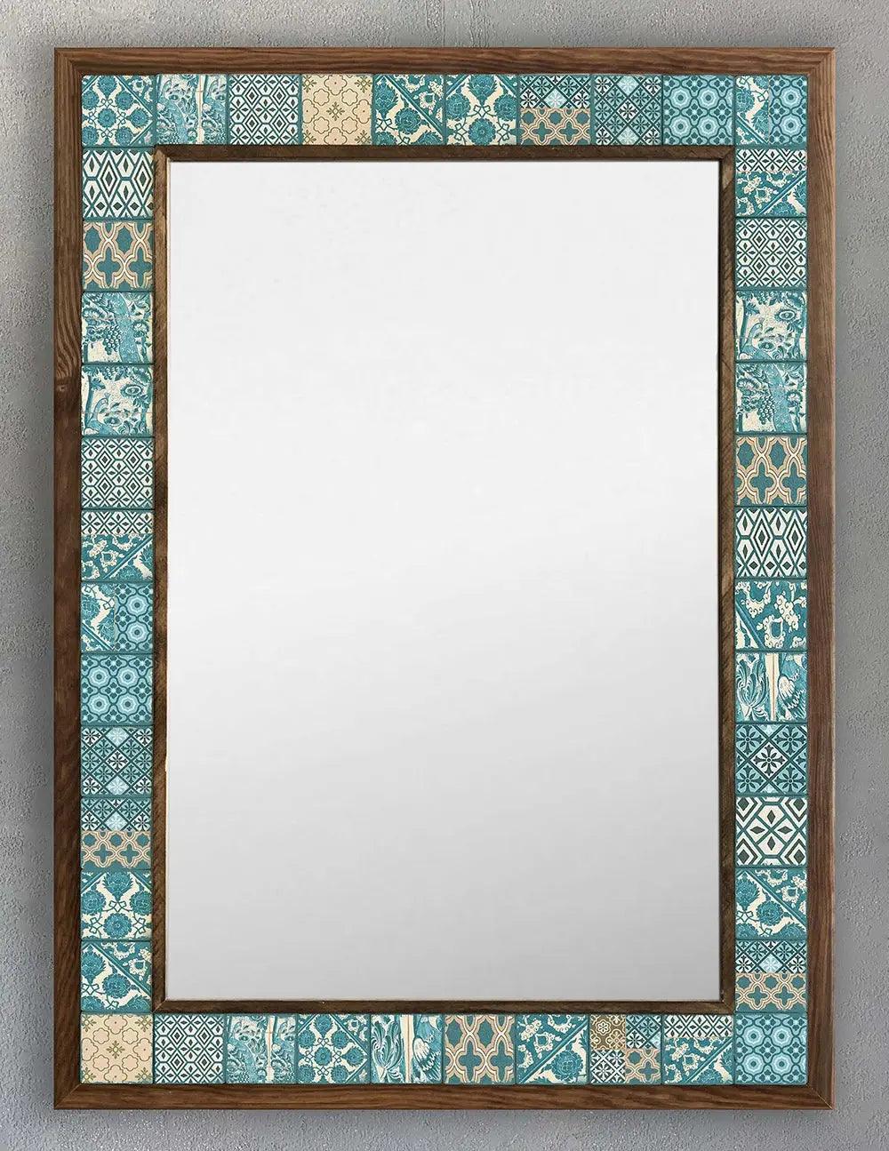 Bathroom Handmade Mirror Housewarming Decorative Mosaic Décor Gift