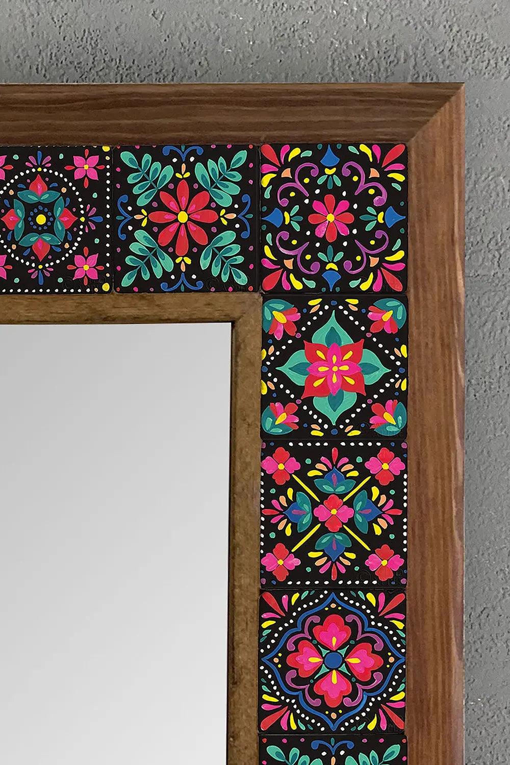 Handcrafted Mosaic Bathroom Wall Mirror Gifts of Style