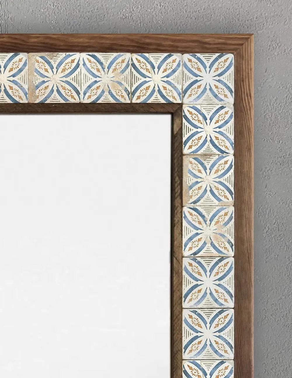 Bathroom Vanity Ceramic Home Décor Mosaic Mirror Wall Hanging