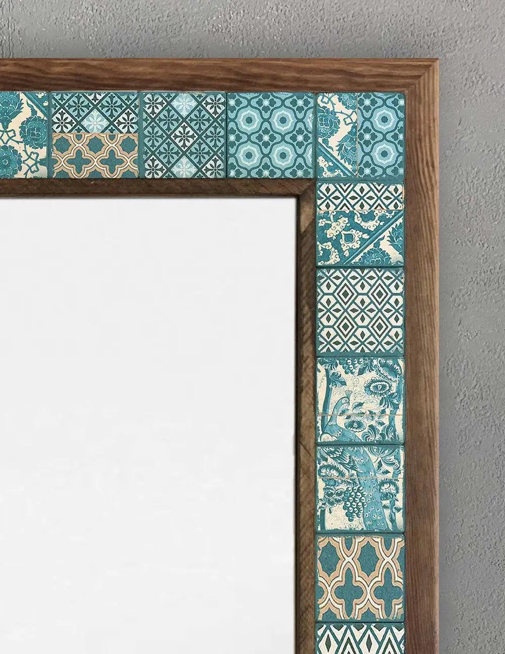 Bathroom Handmade Mirror Housewarming Decorative Mosaic Décor Gift