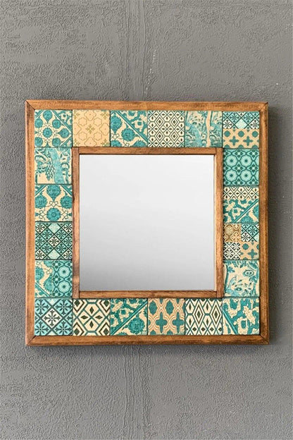 Bathroom Handmade Mirror Housewarming Decorative Mosaic Décor Gift