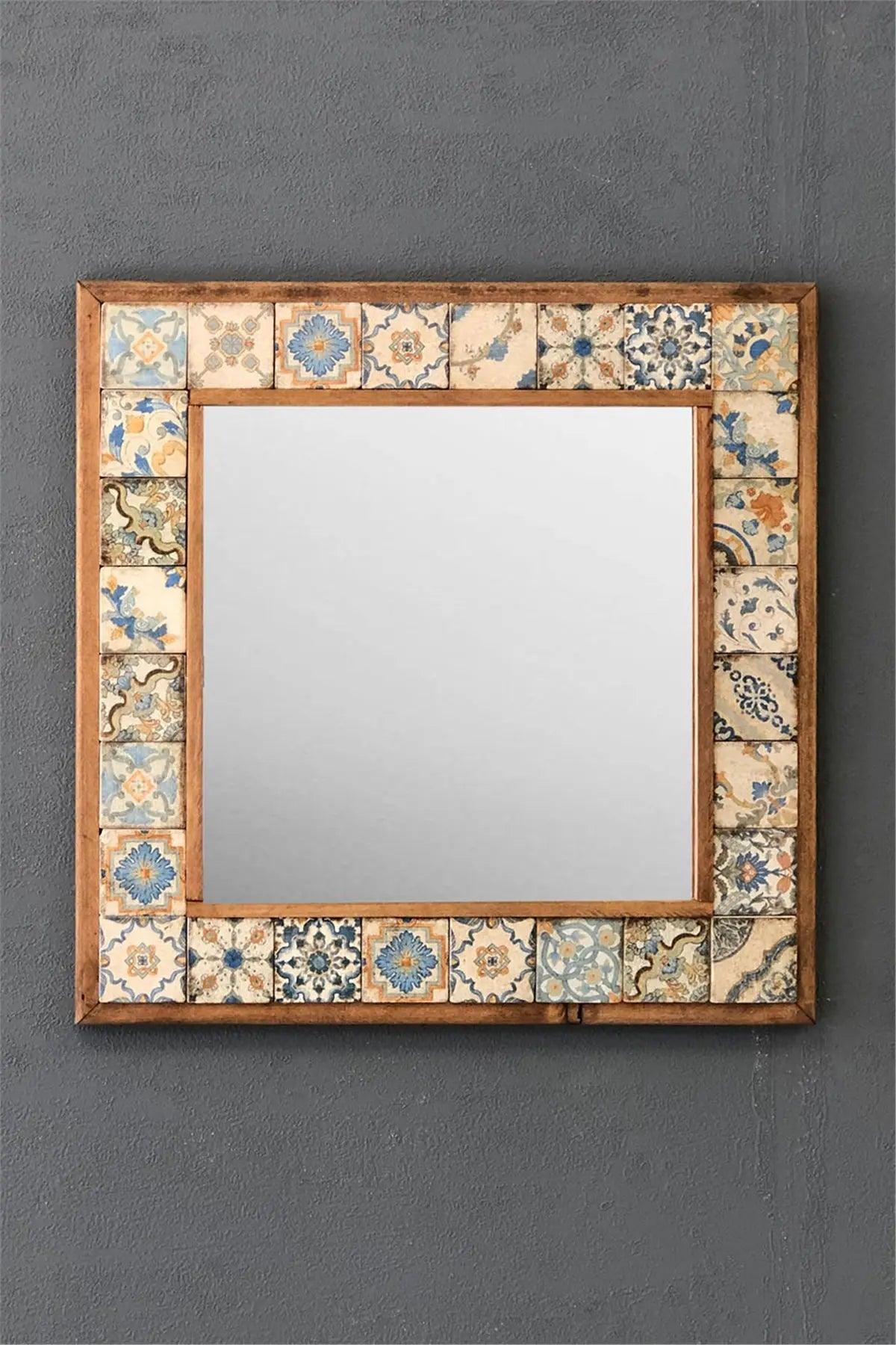 Handmade Mosaic Bathroom Mirror New Home Ceramic Tile Gift