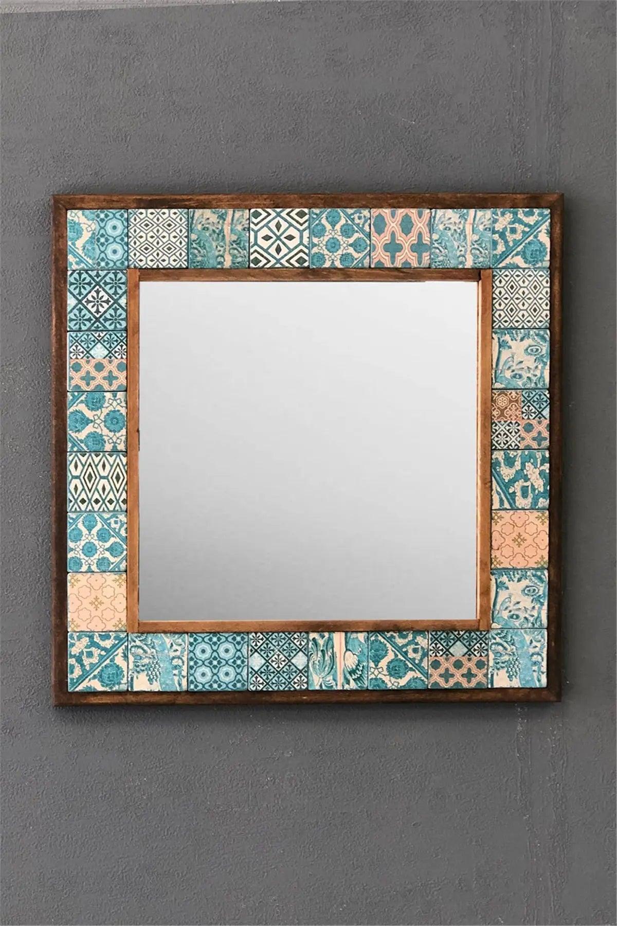 Bathroom Handmade Mirror Housewarming Decorative Mosaic Décor Gift