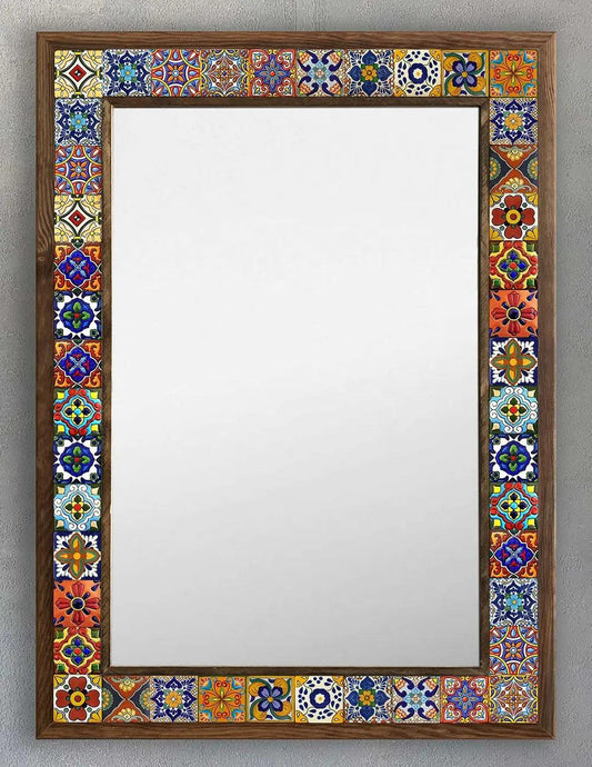 San Diego Mosaic Mirror — handmade Turkish mosaic wall mirror