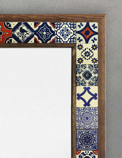 Texas Mosaic Mirror — handmade Turkish mosaic wall mirror