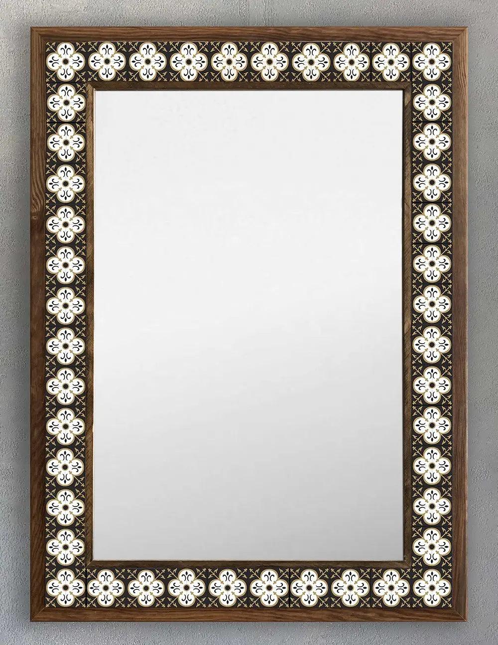 Versailles Mosaic Mirror — handmade Turkish mosaic wall mirror