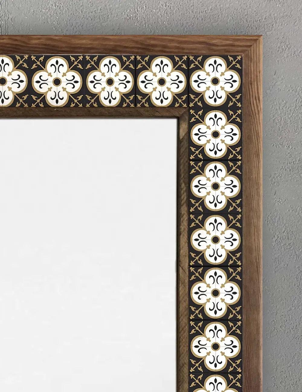 Versailles Mosaic Mirror — handmade Turkish mosaic wall mirror