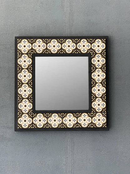 Versailles Mosaic Mirror — handmade Turkish mosaic wall mirror
