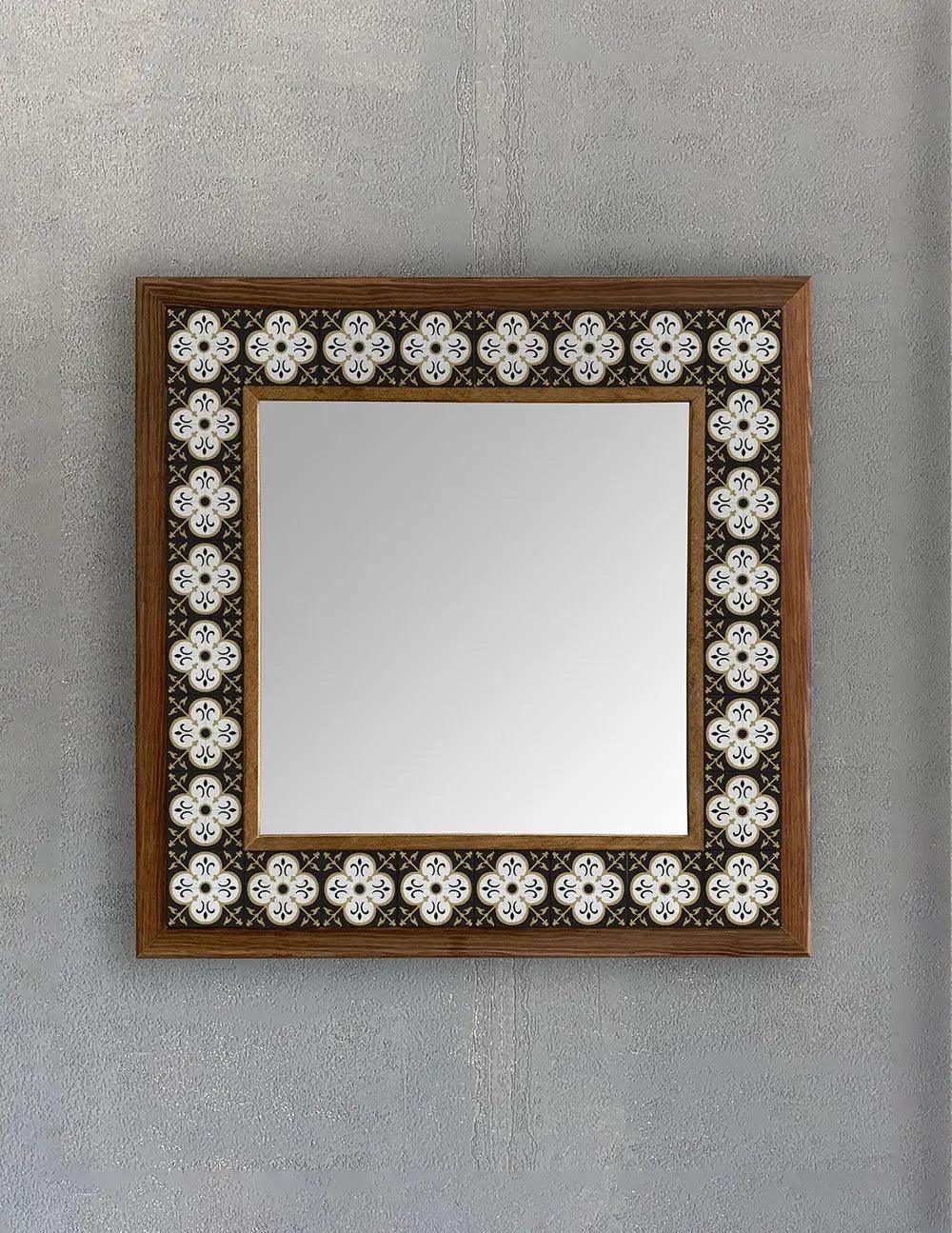 Versailles Mosaic Mirror — handmade Turkish mosaic wall mirror