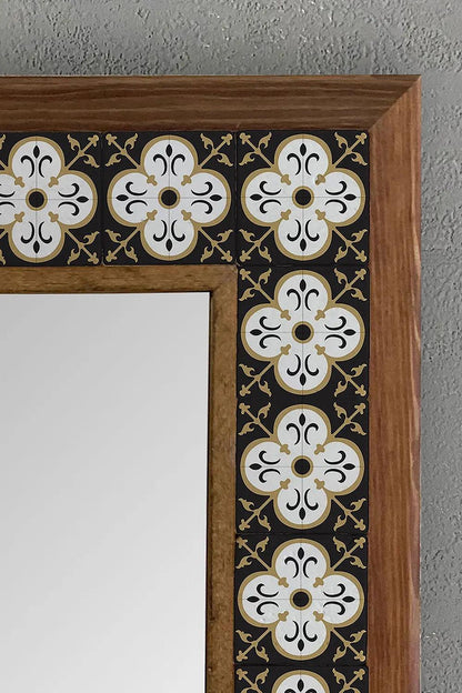 Versailles Mosaic Mirror — handmade Turkish mosaic wall mirror