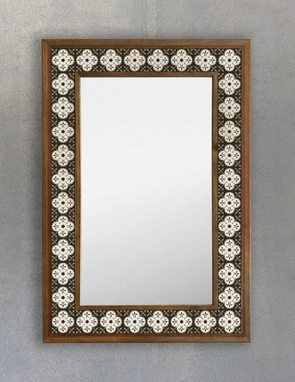 Versailles Mosaic Mirror — handmade Turkish mosaic wall mirror