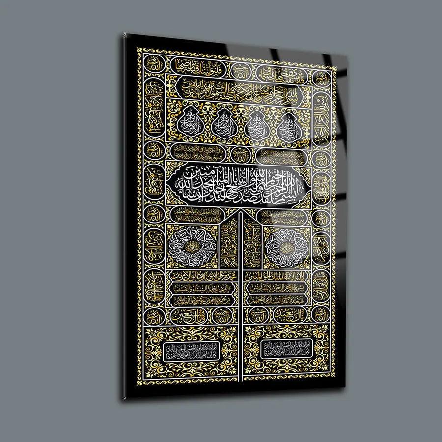 Unique Tempered Glass Wallart Masterpiece - Oriental Boutique 11013 Oriental Boutique